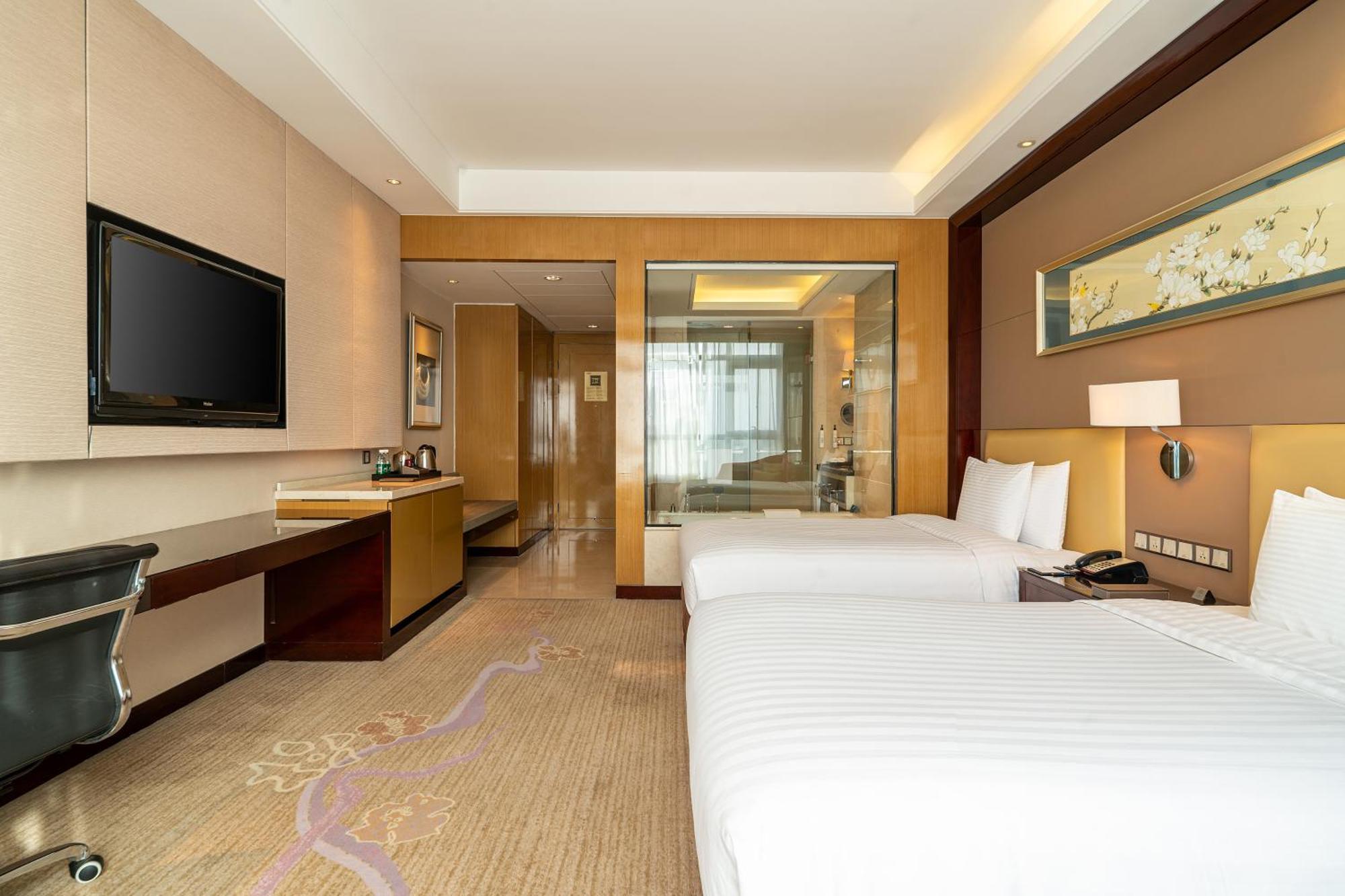 מלון Taizhou  Wanda Realm Taizhou מראה חיצוני תמונה